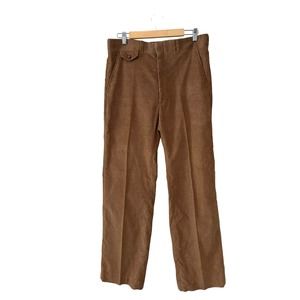 Vintage 70s Haggar Brown Wide Leg Corduroy pants